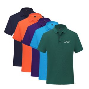 Camiseta Polo para Hombre, Bordada, de Alta Calidad, Lisa, Casual, Personalizada, 220 Gramos, con Logotipo Bordado, Simple, al por Mayor - Product Image 1