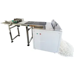 Máquina trituradora de papel para arrugas, el mejor precio, para producir paquetes de regalo, para reciclaje de papel