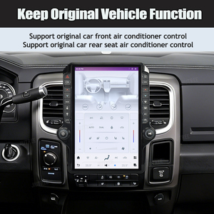 14.5 Inch For Dodge RAM 2013 2018 Tesla Screen Multimedia <b>Android</b> Car Radio Stereo Auto Head Unit Monitor Carplay GPS Navigation - Product Image 3