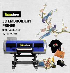 Krinshen nhà máy trực tiếp UV dtf 3D thêu máy in chuyên nghiệp TPU máy in thông minh A3 UV dtf máy in cho thiết kế Studio - Product Image 1