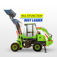 Chine célèbre marque Lovol FLB468-II 8 tonnes tracto-pelle avec pièces de rechange prix pour vente
