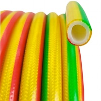 Tuyau d'arrosage agricole haute pression en PVC, résistant à l'huile, entièrement tressé, résistant au gel, durable et aux couleurs vives