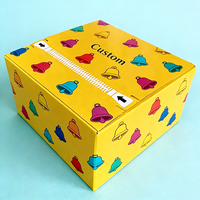 Boîte en carton ondulé écologique et recyclable TongKun avec fermeture éclair, impression personnalisée pour l'expédition de petites pièces et d'accessoires de quincaillerie