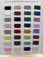 Fil chenille 100 % polyester Nanotex, haute ténacité, filé à l'anneau DTY/FDY, teint, 2-15NM, pour textile de maison, canapé et tissu de rideau