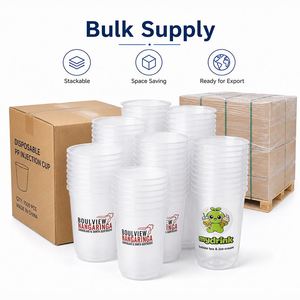 เครื่องดื่มลดน้ำหนัก บรรจุภัณฑ์แบบซ้อนได้ ขนาด 12 ออนซ์ 16 ออนซ์  ขวดพลาสติก PP รูปทรง U  รับผลิตตามแบบ OEM พิมพ์ลายดิจิตอล ปั๊มทอง - Product Image 3