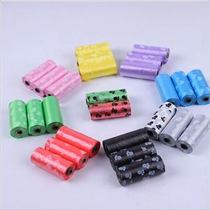 ถุงเก็บมูลสัตว์เลี้ยงแบบพิมพ์โลโก้ตามสั่งขายส่ง พร้อมที่จ่ายถุง - Product Image 4