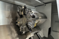 Tour à lit incliné multi-axes horizontal IHT521, certifié CE, avec tourelle motorisée et commande CNC Fanuc, fabrication OEM