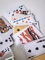 Cartes à jouer Tarot et Poker publicitaires avec logo personnalisé, boîte de rangement imprimée, vente en gros, cadeau promotionnel