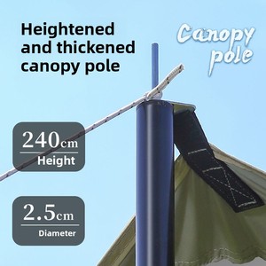 Xách tay bạc-tráng Oxford vải dù để che nắng Lều tuyệt vời cho mùa hè ngoài trời cắm trại và những buổi dã ngoại - Product Image 4