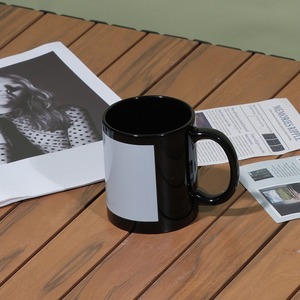 Café de cerámica recubierto de 11oz para tazas Tazas de sublimación a todo color con parche blanco Tazas de cerámica personalizables - Product Image 3