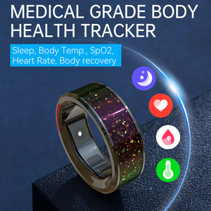 Aplicación IOS impermeable Tiktok anillo de Control remoto inteligente Tiktok anillo médico inteligente CE anillo de alabanza inteligente negro - Product Image 3