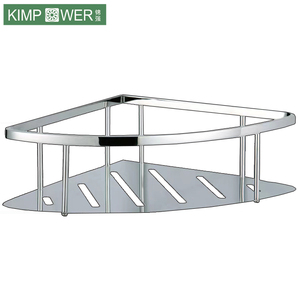 Bathroom Accessories Wall Mounted Black Gold <strong>Grey</strong> Single Tier Triangle <strong>Corner</strong> Shower <strong>Shelf</strong> - Product Image 5