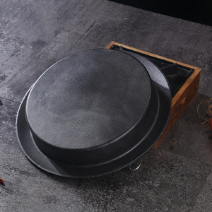 <span class=keywords><strong>Plaque</strong></span> de cuisson en <span class=keywords><strong>fonte</strong></span> pour hot pot, <span class=keywords><strong>plaque</strong></span> plate pour sukiyaki, compatible avec les cuisinières à induction, durable, <span class=keywords><strong>plaque</strong></span> ronde pour barbecue coréen, <span class=keywords><strong>plaque</strong></span> teppanyaki - Product Image 3