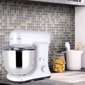 เครื่องผสมอาหารแบบมืออาชีพ เครื่องนวดแป้งแบบตั้งโต๊ะ 120V 5QT สำหรับทำขนมปังและเค้ก อุปกรณ์ครัว เครื่องครัวอัจฉริยะ - Product Image 6