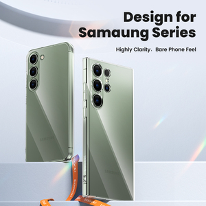 Funda Protectora para Teléfono Toocki Ultimate Clarity Slim TPU, Protección Flexible, Sensación Ligera, Diseño Ligero para <span class=keywords><strong>Samsung</strong></span> Serie S21-S24 - Product Image 4