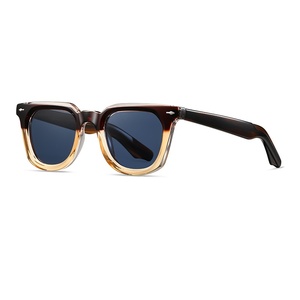 Gafas de Sol Retro Vintage 2026 al por Mayor con Protección UV400, Fabricante de Gafas Personalizadas, Gafas de Sol Premium de Acetato para Hombre - Product Image 3