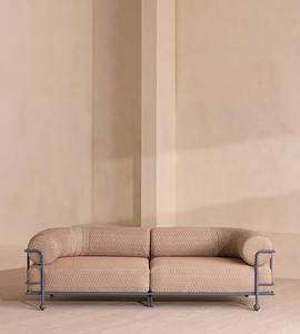 Nouveau design de mobilier de patio de luxe avec meubles de jardin extraordinaires en aluminium pour l'extérieur Canapé de jardin pour l'extérieur Causeuse d'extérieur - Product Image 2