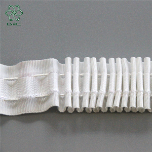 Cinta para Pliegues de Cortina, Diferentes Tamaños y <span class=keywords><strong>Colores</strong></span>, Transparente, Tejida, 100% Poliéster, Opacidad Total, Cortinas con Rayas Tipo Escalera - Product Image 2