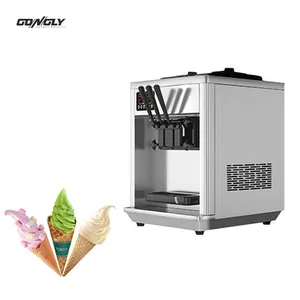 Mobile Softy Ice Cream Roll Machine Mini AUTO Freezer Display Machine a Glace Ice Cream Makers