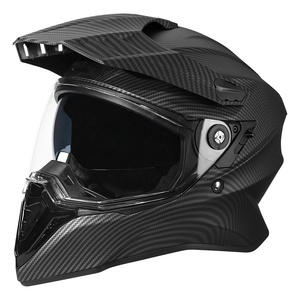 <span class=keywords><strong>Casque</strong></span> de <span class=keywords><strong>moto</strong></span> intégral unisexe homologué DOT avec double visière en ABS pour les voyages et l'utilisation tout-terrain - Product Image 3