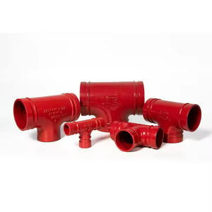 Chữa Cháy rãnh khuỷu tay cơ khí <span class=keywords><strong>ul</strong></span> FM TEE sắt dễ uốn ống phù hợp linh hoạt khớp nối rãnh khớp nối - Product Image 4