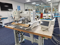 Machine à coudre industrielle informatisée robuste Jack JK-T1310 2210 3020 pour modèles et pochoirs de petite taille