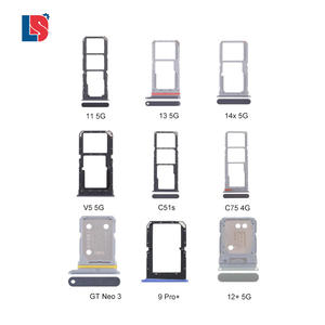 Soporte de ranura de bandeja de tarjeta <span class=keywords><strong>SIM</strong></span> dual al por mayor para <span class=keywords><strong>Realme</strong></span> 11 13 14x5G V5 5G C51s C75 4G GT Neo 3 9 Pro Plus 12 Plus 5G - Product Image 1