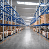 Système de rayonnage industriel robuste pour palettes, sans boulons, réglable, avec protection anticorrosion, vente en gros