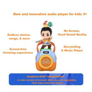 Jouet <span class=keywords><strong>d</strong></span>'éducation précoce en plastique interactif AI pour enfants Machine de narration de bébé à piles <span class=keywords><strong>Conteur</strong></span> éducatif populaire - Product Image 2