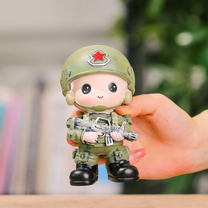 Figurines de Soldats en Résine, Lot Multi-Pièces, Décoration Créative pour la Maison, Cadeau d'Anniversaire pour le Salon - Product Image 4
