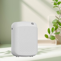 Diffuseur d'aromathérapie intelligent sans eau électrique de 400 ml pour voiture avec contrôle par application, design mural