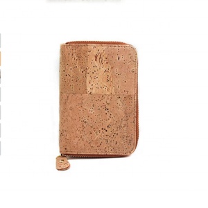 Boshiho Fashion Cork <b>Wallet</b> Zipper Around Design Bifold Purse <b>Wallet</b> with Coin Pocket <b>Holder</b> Eco Friendly Vegan Gift - Product Image 5