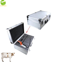 Kits d'IA portables vétérinaires bétail vache mouton gros Animal chèvre cochon insémination artificielle pistolet équipement boîte pour bétail