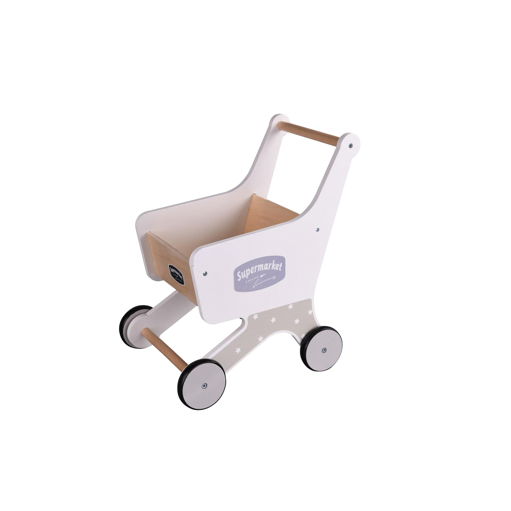 shopping cart toy with food for children Amazon best sellers pretend play wooden baby