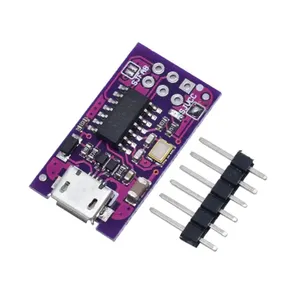 Roarkit5VマイクロUSB小型AVRISP ATTiny45 ATTiny85 IDEブートローダーISPマイクロコントローラー用USB小型ISPプログラマーモジュール