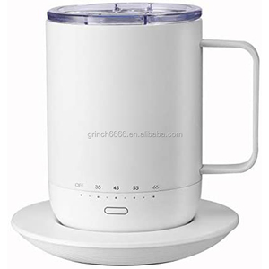 Tasse à café intelligente, 12oz, avec couvercle coulissant, contrôle de la température, autonomie de la batterie 4 à hr, Design étanche IPX7 - Product Image 1