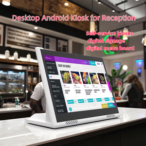 Pantalla de producto en forma de L de Android industrial: monitor de pantalla táctil con RFID NFC opcional para quiosco minorista y exhibición de hospitalidad - Product Image 4