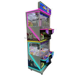 <span class=keywords><strong>4</strong></span>人用マルチプラグミニクレーンゲーム機、スチールキャビネット付き、屋内キッズアーケードプレイグラウンド向け - Product Image 2