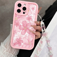 Nouvelle coque de téléphone intelligente en silicone TPU de luxe, style papillon, antichoc, protection intégrale pour iPhone 11 - 17 Pro