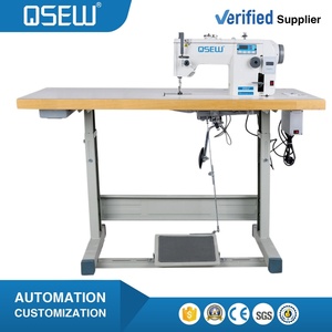 จักรเย็บผ้าอุตสาหกรรมรุ่น QS-20U73D แบบเข็มเดี่ยว ขับเคลื่อนโดยตรง พร้อมระบบเย็บซิกแซก ปักลายได้  ระบบคอมพิวเตอร์  แบบล็อคสติทช์  ใหม่ - Product Image 1