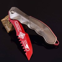 Arena Breakout juego que rodea Rui conejo cuchillo plegable arma sin cuchilla modelo Navidad cuchillo arma modelo niño juguete