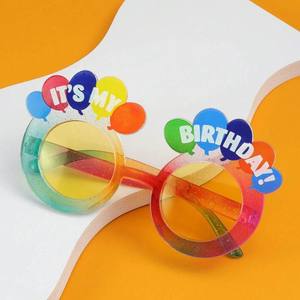 Lunettes d'<span class=keywords><strong>anniversaire</strong></span>, lunettes de soleil joyeux <span class=keywords><strong>anniversaire</strong></span>, lunettes fantaisie <span class=keywords><strong>pour</strong></span> femmes et filles, accessoires de fête - Product Image 1