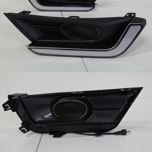 Đèn Sương Mù DRL Cho Xe Hơi Đèn LED Chạy Ban Ngày Cho Honda <span class=keywords><strong>CRV</strong></span> CR-V 2017 2018 2019 Với Rơ Le Kiểu Tín Hiệu Rẽ - Product Image 2