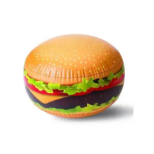 Werbung Verkaufsverkaufsaktion Werbung PVC aufblasbarer Cheeseburger Hamburger