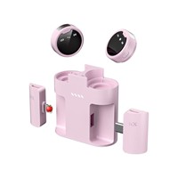 Microphone vocal professionnel sans fil transfrontalier Lappin Macaron Endurance, double émetteur-récepteur pour enregistrement radio et studio en direct