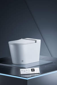 Inodoro Inteligente con Bidé Certificado CE Watermark, Taza <span class=keywords><strong>de</strong></span> Inodoro Universal con Salida Ajustable, S-trap 60-400mm, P-trap - Product Image 6