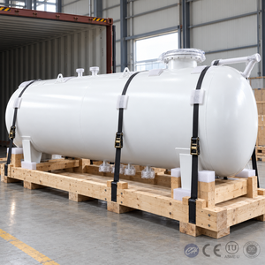 Réservoir de stockage en acier au carbone à support horizontal pour liquides inflammables, usage industriel chimique - Product Image 6