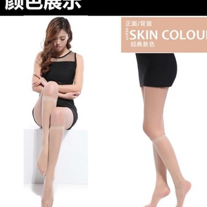 Mu Ruan Thigh High Stockings 5D Ultra Thin Transparent Solid Color Women's Summer Wear - Product Image 3