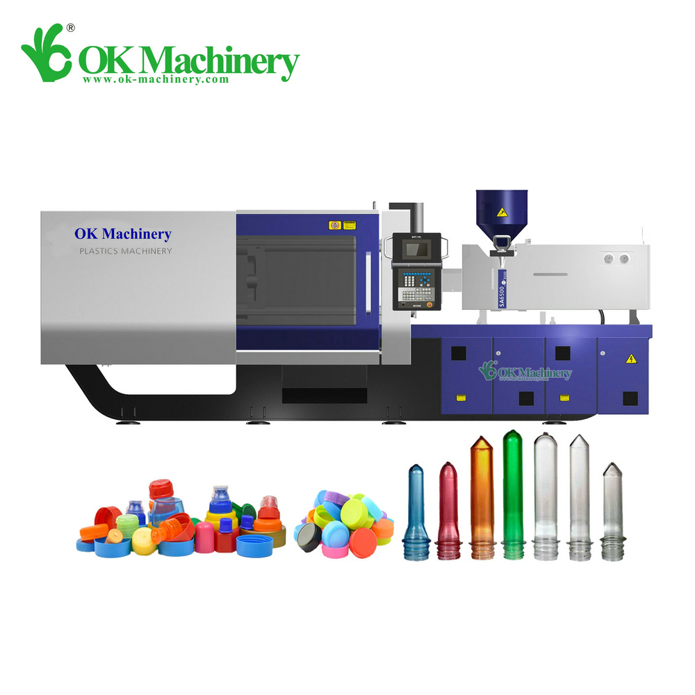 BKCC04 Автоматическая Питьевая бутылка для воды для литья ПЭТ заготовок под давлением машина по изготовлению пластмассвых инъекционных