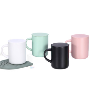 Stainless Steel <b>Mug</b> 420ml <b>Double</b> <b>Wall</b> Vacuum Insulated With Lid For Home Use Gift - Product Image 1
